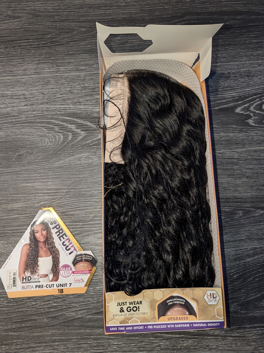 Sensationnel Butta Lace Pre-Cut Glueless HD 5" Deep Lace Parting Front Wig